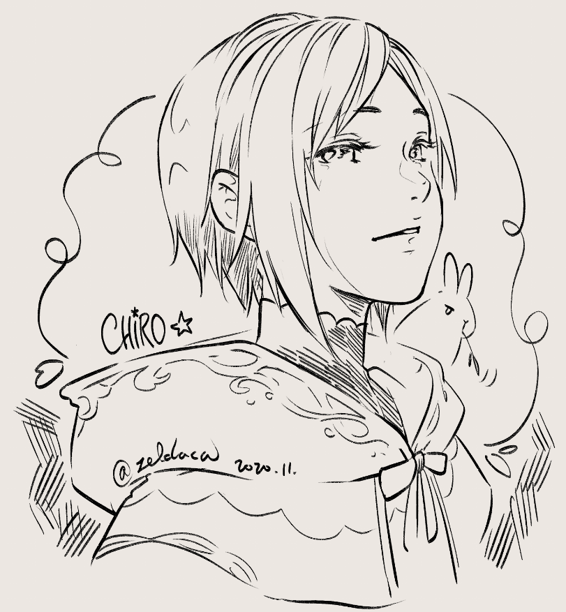 Trying a new pencil tool from Clip Studio assets OvO
I like the line quality of this one?
*It's called 6pencil-soft if anyone's interested :3