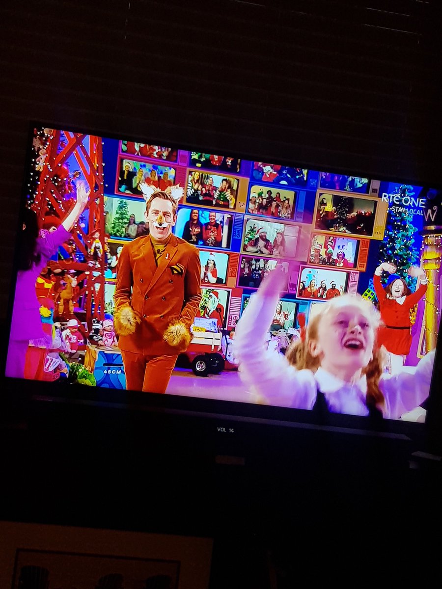 SCoffeyHall's tweet photo. Watching from New Jersey and wishing we were watching in Dublin #LateLateToyShow https://t.co/CgAR2KbfIq
