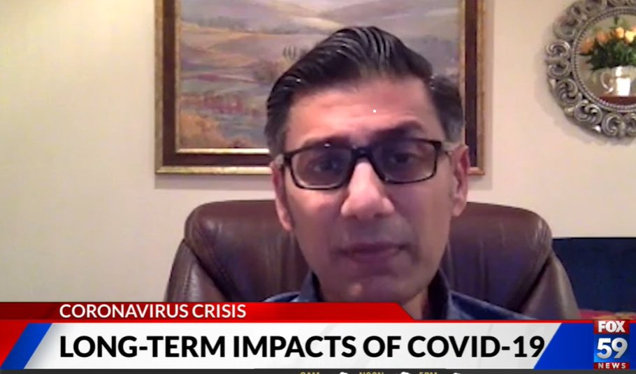 The rate of #delirium in the #ICU has doubled since the #COVID19 pandemic began. Regenstrief and <a href="/IUMedSchool/">IU School of Medicine</a> doctor <a href="/DeliriumKhan/">Babar Khan</a> detailed the cognitive symptoms he is witnessing in the ICU. <a href="/KellyReinkeTV/">Kelly Reinke</a> regenstrief.in/3l6jL6D