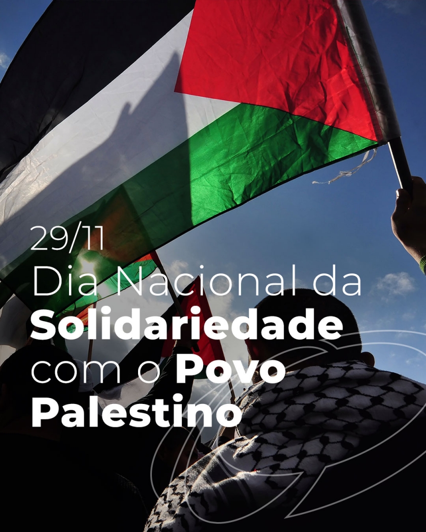 Cognatis's tweet photo. Domingo próximo, 29 de novembro, é celebrado o Dia Internacional de Solidariedade ao Povo Palestino. Instituída em 1977, a data objetiva relembrar a Resolução 181 da Assembleia Geral da ONU, que aprovou, em 1947, o Plano de Partição da Palestina. https://t.co/HsxjMYdNUT