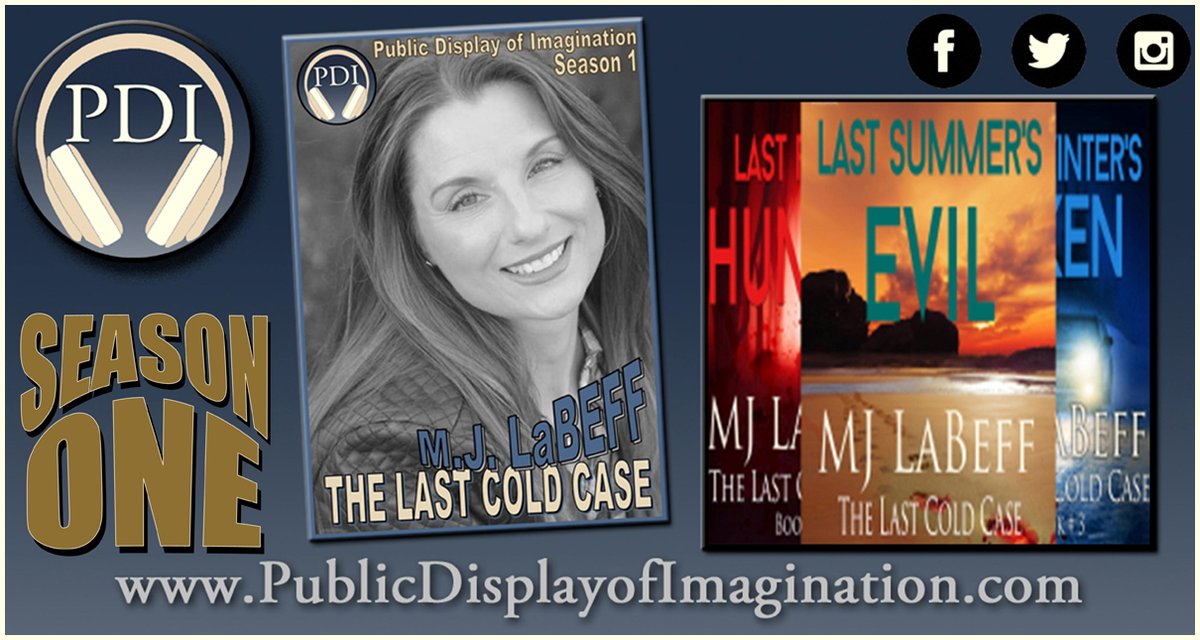 How does a sweet, innocent looking, charity loving person write #SerialKiller #Suspense #Thriller fiction? We asked author @MJLaBeff on this #PDI #Podcast Season 1 Adventure. Listen Link to come. #StayTuned #AmWriting #AmReading https://t.co/VsN0aK9IiK