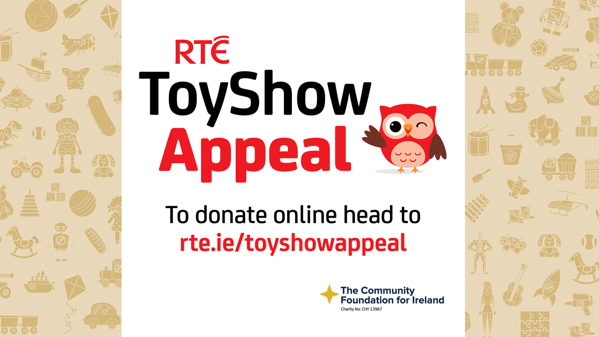 KidsBooksIrel's tweet photo. The #RTEToyShowAppeal supports the work of Irish children's charities &amp; we are delighted to be part of it! Our thanks to @CommunityFound &amp; the @RTELateLateShow viewers for helping us bring the joy of reading to children all over Ireland.📚
https://t.co/OHYtS8bv7B #LateLateToyShow https://t.co/wQfZBAeGvK