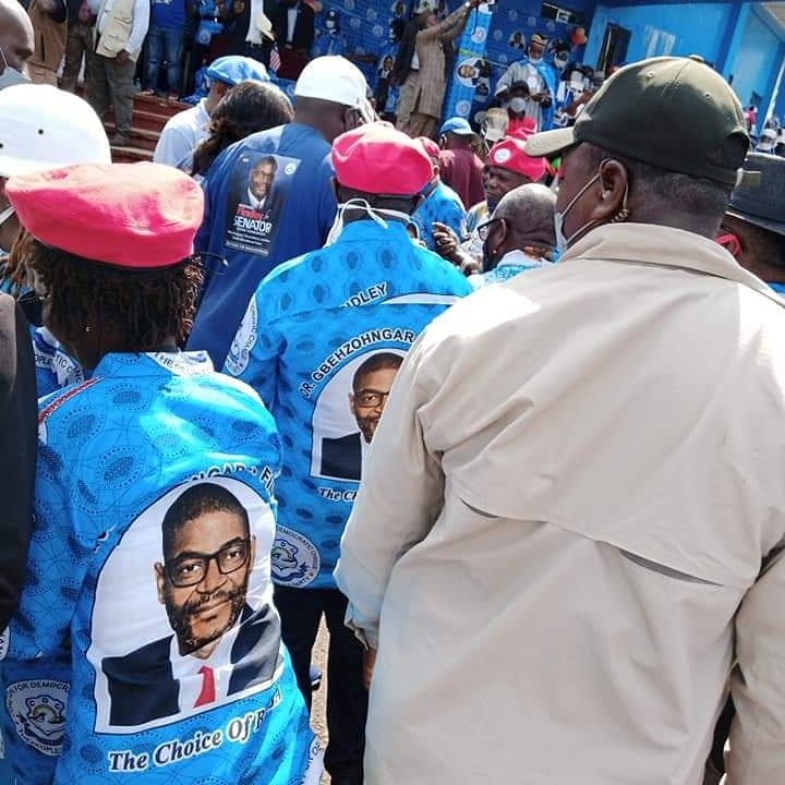 MayorKoijee's tweet photo. Grand #Bassa too has surrendered to the Mighty Coalition for #Democratic Change after the leader, His Excellency made an unforgettable turnout that shifted the debate. #Congratulations to Gbezohngar Findley, next Senator of Grand Bassa County. In the #CDC we conquer. #Muyan https://t.co/vArnUOC4vy