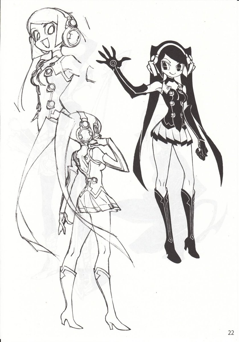 @banjosekazooie Es exactamente como mencionas, se nota de lejos que el estilo occidental lo llevó hacia su estilo actual de diseño de personajes, pues hasta sus diseños más básicos presentan rasgos característicos de los cartoon