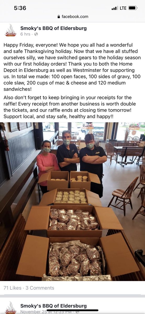 Thank you Smoky’s BBQ for all the wonderful food for our associates. @timgbauer20 @ChanteDiggs <a href="/EricWal29158377/">Eric Walker</a> <a href="/b_mungul/">Brian Mungul</a>