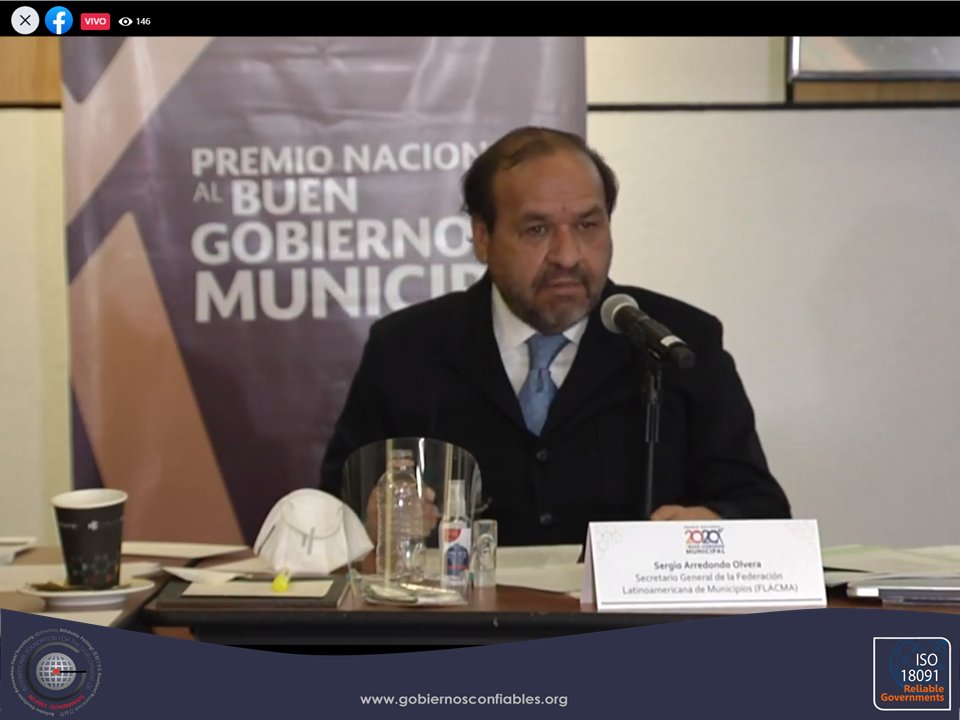 FIDEGOC's tweet photo. El día de hoy, en la Ceremonia de Entrega del Premio al Buen Gobierno Municipal 2020, le fue otorgado el Premio a la Excelencia Municipal a nuestro Presidente, el Dr. Carlos Gadsden Carrasco, por su destacada trayectoria en el ámbito municipal. ¡Muchas felicidades, Dr. Carlos! https://t.co/D6FG1x9a2w