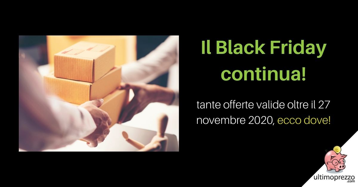 Tra pochi minuti non sarà più #BlackFriday ma le offerte continuano: ecco dove e alcuni spunti per cogliere solo le migliori
https://t.co/udopXFe3IS https://t.co/SD317chOaP