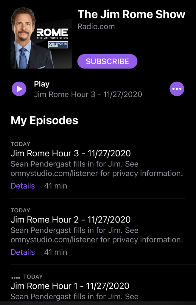 dustinbennett76's tweet photo. From being a legendary caller on Jim Rome Show
To landing a gig at a start up radio station
Then having a successful TAG TEAM run & now in the middle of his SINGLES run as on air talent...
CONGRATS TO @SeanTPendergast on subbing for Jim today!
#TheCircleIsNowComplete #Cablinasian https://t.co/pt7B4psnWD