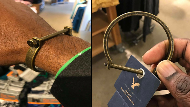 How about American Eagle's "Slave Bracelet"?