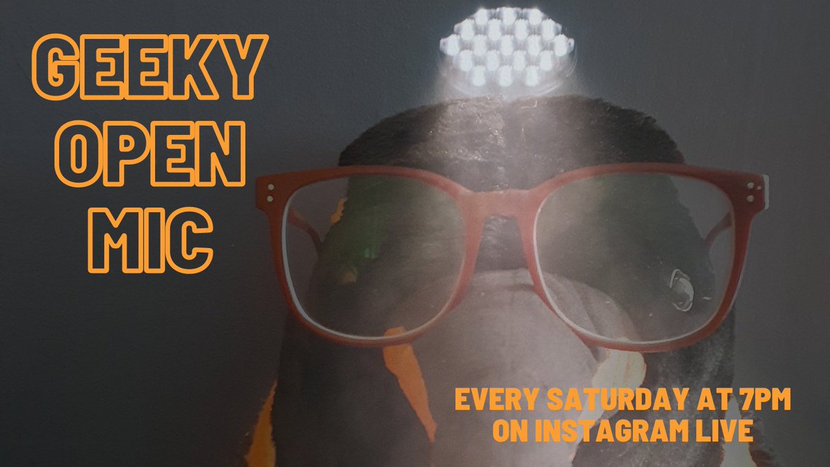 Geeky_Comedy's tweet photo. We might have been away for a week or two, but now we're back! Join us on Saturdays for some #GeekyOpenMic fun!
Going live on https://t.co/3mZVHiNxHn at 7pm PST sharp(ish)!
P.S. Penguins are awesome! https://t.co/n32D4CUwTn