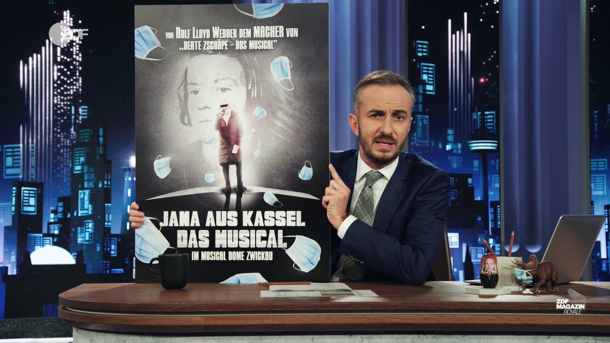zdfmagazin's tweet photo. Show-Weltpremiere im Musical-Dome Zwickau!
“Jana aus Kassel – das Musical” aus der Feder von Musical-Legende Rolf Lloyd Webber! 
Morgen in Zwickau und heute bereits im #zdfmagazin mit dem @rtoehrenfeld! 
https://t.co/OMwMANT2iH https://t.co/l99wKvGJz8