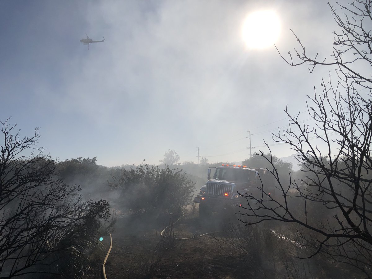 SD_Stuff's tweet image. #RT @NWSSanDiego: RT @CALFIRESANDIEGO: #HawkFire in Japatul Valley [final] Fire spread has been stopped. Firefighters will remain at scene with @ClevelandNF for mop-up and containment.