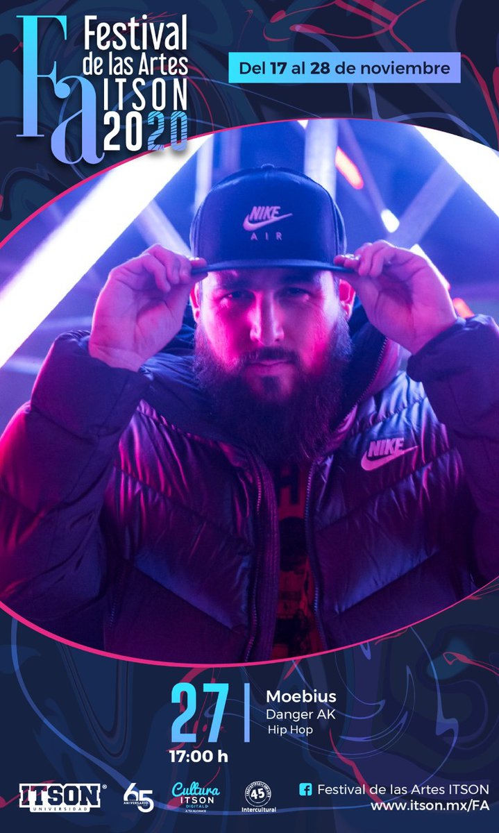 ⚠️EN UN MOMENTO INICIAMOS⚠️
HOY Viernes 27 de noviembre a las (5pm Sonora) y (6pm CDMX) 
🎤Concierto en línea de HIP HOP con <a href="/DangerAKOficial/">DANGER AK</a>   
INGRESA EN UN CLIC A LOS LINKS DIRECTOS:
EN FACEBOOK 👉facebook.com/14699646200806…
EN YOUTUBE 👉youtube.com/watch?v=m3JQ6z…
🎼Evento gratuito🎼