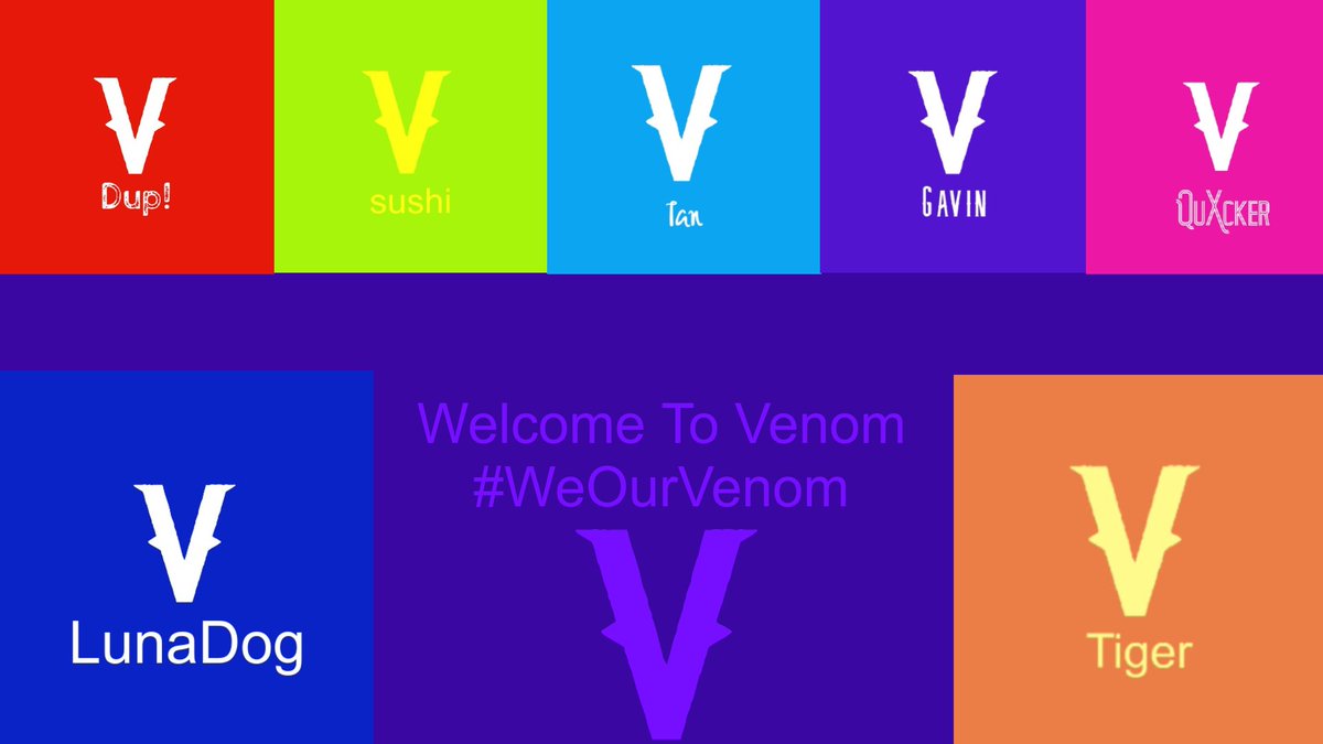 Venom_Sect's tweet image. Welcome to Team Venom
#WeOurVenom
Own- @TigerWalkk 
Co Own- @SequenceLuna 
Lead Ts- @GavinoniPad 
Lead Streamer- @xdtanTS 
Ts- @DUPONPERC69 
GFX- @GfxSushi 
streamer- @QuXcker