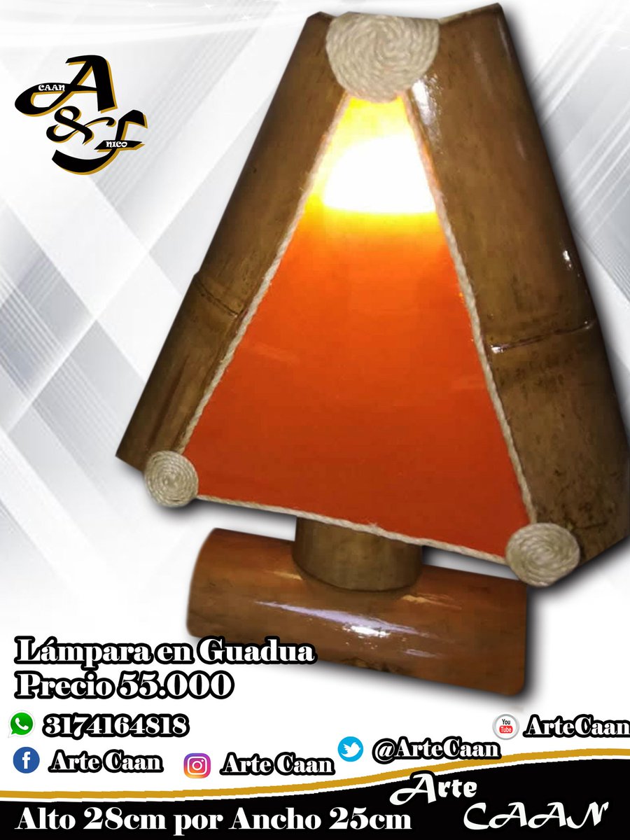 sanchez8966's tweet photo. Las mejores lámparas en guadua para decorar tu hogar, informes en el número 3174164818 y 3214273253 fabricante Mauricio Sánchez de ARTE CAAN y FOTO NICO #ArteCaan #artesania #FotoNico #FelizViernesATodos #FelizViernes #FelizFinDeSemana https://t.co/yIxmcbuStX