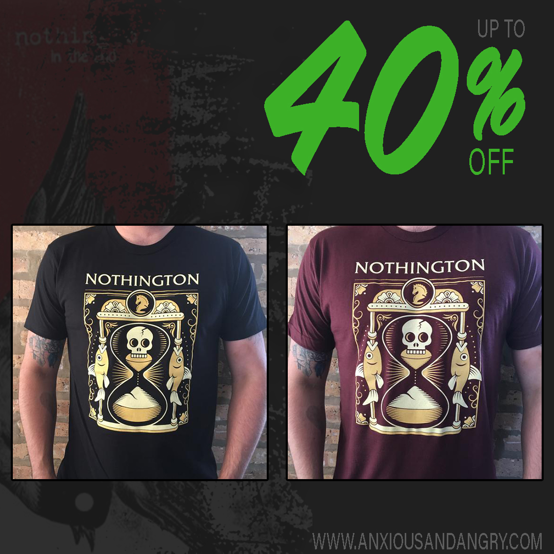 nothington's tweet image. Anxiousandangry.com sale Spend any amount and enter code GOB = Save 10%
Spend $50 and enter code GOBBLE = Save 20%
Spend $100 and enter code GOBBLEGOBBLE = Save 30%
Spend $200 and enter code GOBBLEGOBBLEGOBBLE = Save 40%