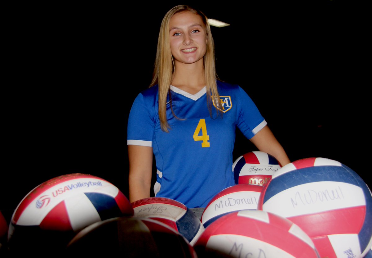"This kid's going to be good."
Kat Hanson was proved correct as Maggie Craker went on to earn all-state honors three times as the Western Illinois commit repeats as Chippewa County Volleyball Player of the Year. 
chippewa.com/sports/high-sc…