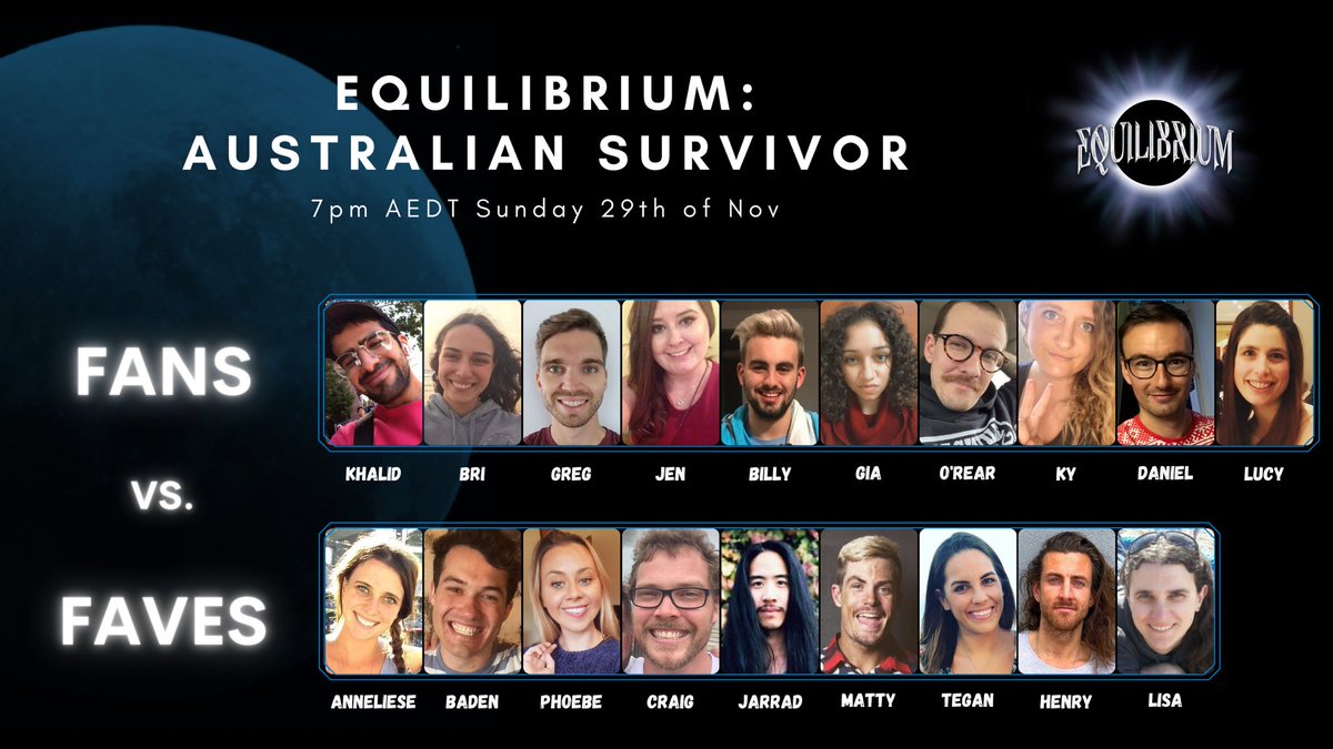 EQ__Online's tweet photo. There we have it

Tomorrow at 7pm AEDT

Game On Moles

#SurvivorAU #EQOnline #FvF https://t.co/O5aK4tb8Cw