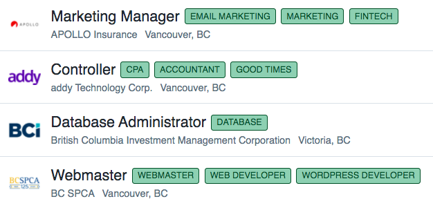 Look who's hiring on the Techcouver Job Board today! New career opportunities in Vancouver from <a href="/addyinvest/">addy</a> <a href="/TheApolloMag/">APOLLO Exchange</a> &amp; <a href="/BC_SPCA/">BC SPCA / BCSPCA</a> #vancouver #techcouver jobs.techcouver.com