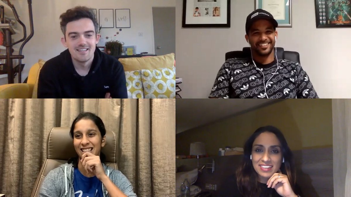 thesuperover's tweet photo. 6 weeks later. . . but we still know how to make a good podcast! 😂 Massive thanks to @isaguha for joining us! Watch this space, new episode drops in a few hours! https://t.co/HAn5nqmniQ