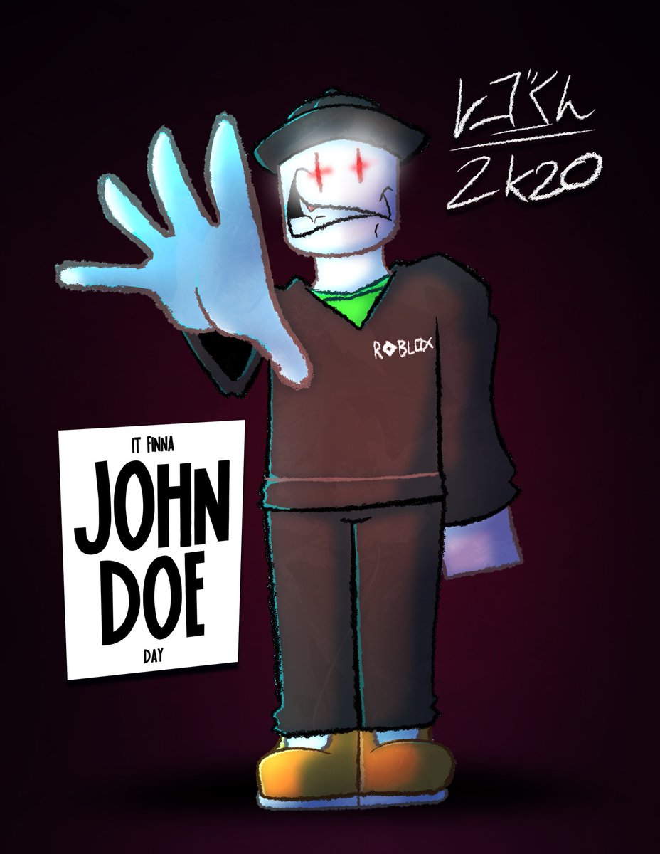 JOHN DOE ESTÁ ME ENVIANDO MENSAGENS NO ROBLOX! 