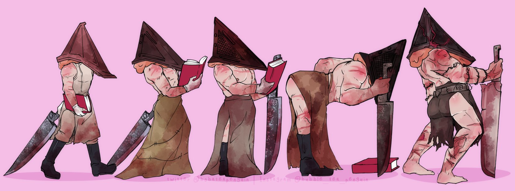 Bimbofication of Pyramid Head. 