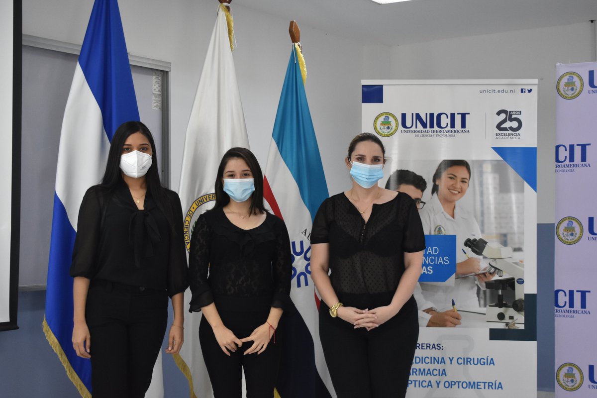 UNICIT's tweet photo. Estudiantes de la Facultad de Ciencias Médicas realizaron su Defensa Monográfica para optar al título de Licenciatura en Óptica y Optometría, con el proyecto “Alteraciones Oculares del Segmento anterior en Usuarios de Lentes de Contacto”
#UNICIT #TuUniversidadPorExcelencia https://t.co/bRpy6lXale