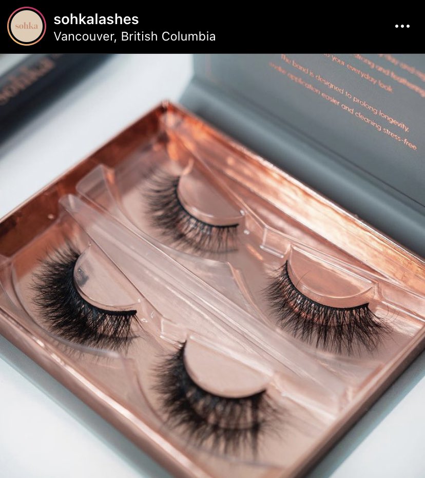 50% off First Nations owned lash company Sohka lashes  https://sohka.ca/&nbsp;