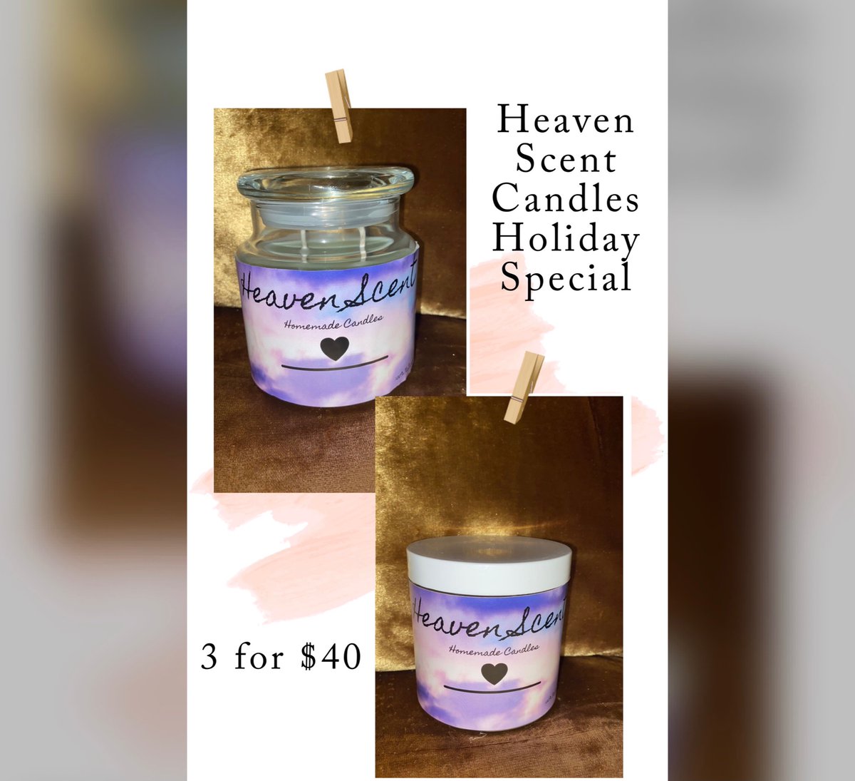 ItsVAL_Duh's tweet photo. Follow my IG page Heaven.Scent.Candless! I’m dropping a candles collection December 1st! Pre Ordering starts today! Message me if you have any questions! All soy wax candle with natural and essential oils!! https://t.co/dsWkiVg2q0