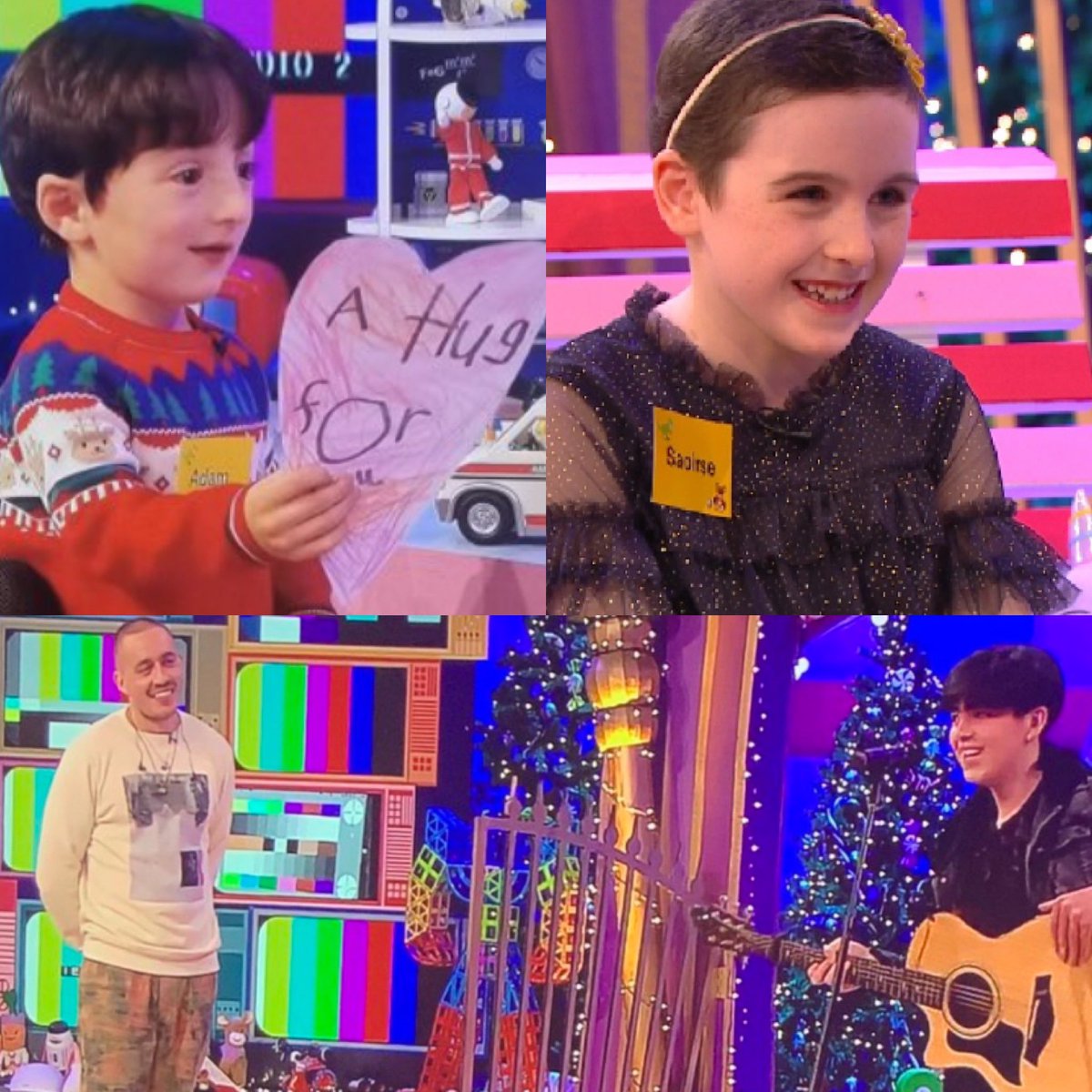 MissJayneGuiney's tweet photo. This is the most wholesome thing I have ever witnessed - I am a wreck. 😭#LateLateToyShow https://t.co/nUgOZgdDex