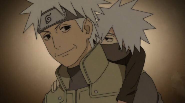 Luto - Hatake Kakashi - Kakashi é o filho de Sakumo Hatake, um