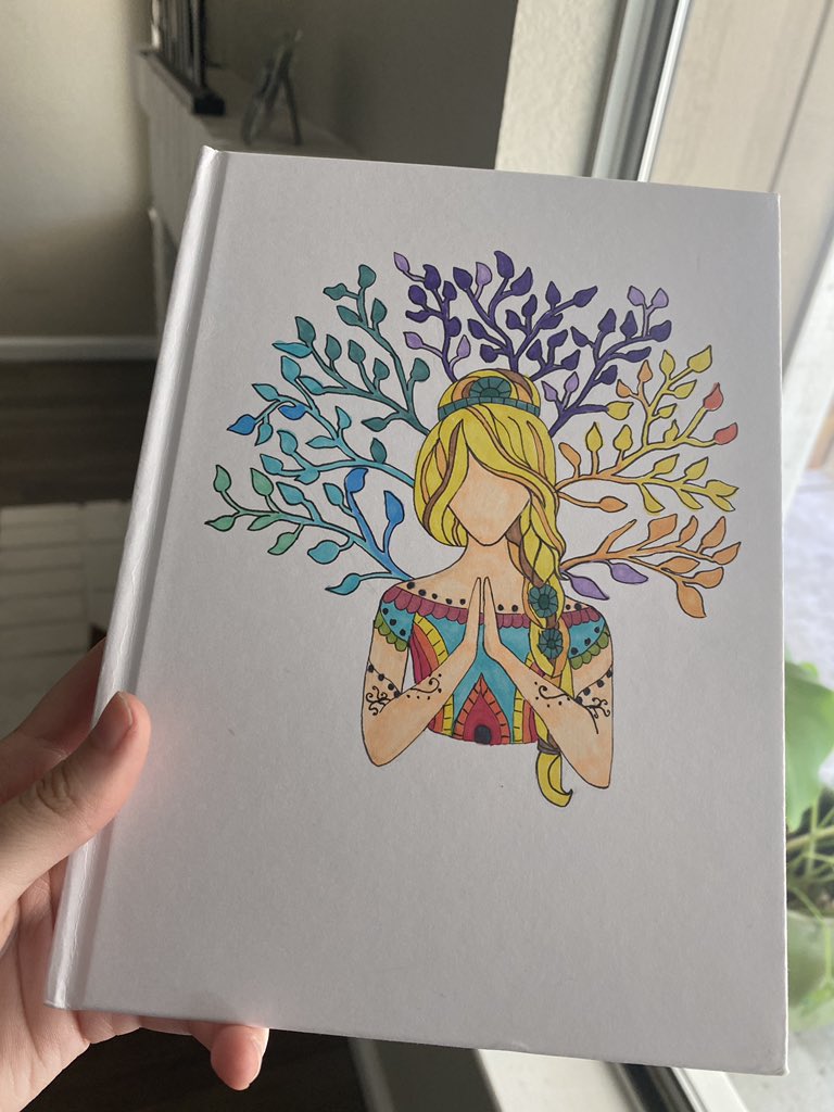 kbdoesart's tweet photo. Welcome back to Figure Friday!
This week we have a book cover that I drew for my Aunt! If anyone is interested in getting a custom journal/book dm me for more information!
#drawing #art #cartoonme #commission #cartoon #artist #kbdoesart #customjournal #journal https://t.co/JEoMTwIkMG