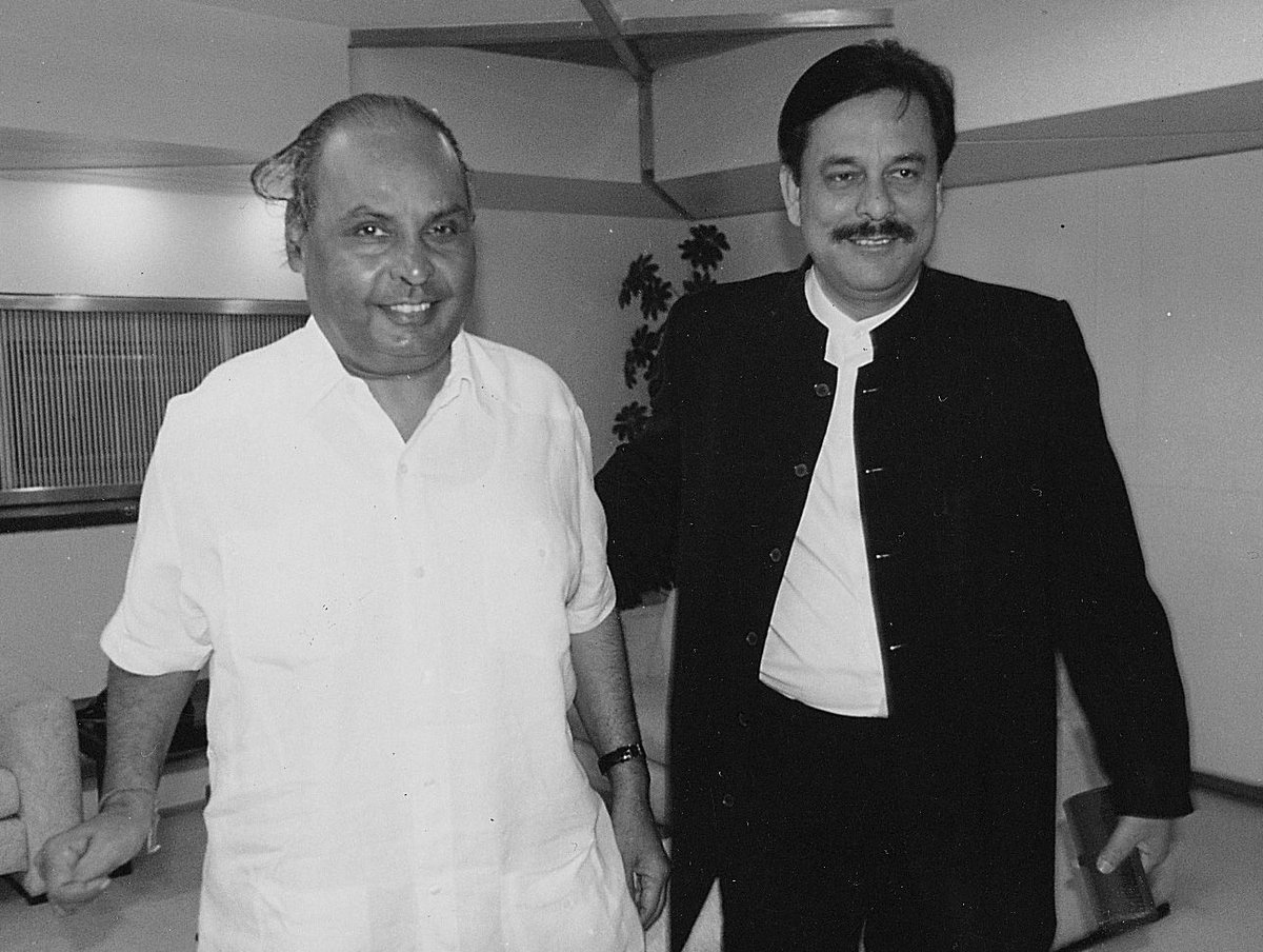 All three played a HUGE role in the growth of Sahara. Later the rise of MSY along with AS was making many doors opened to SR. The rise of Dhirubhai had already given a template to many about how to mix business and politics.