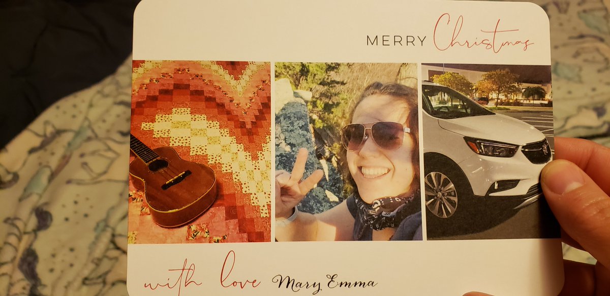 You will think this is crazy, but I literally put my @Buick on my Christmas card #thatsmybuick