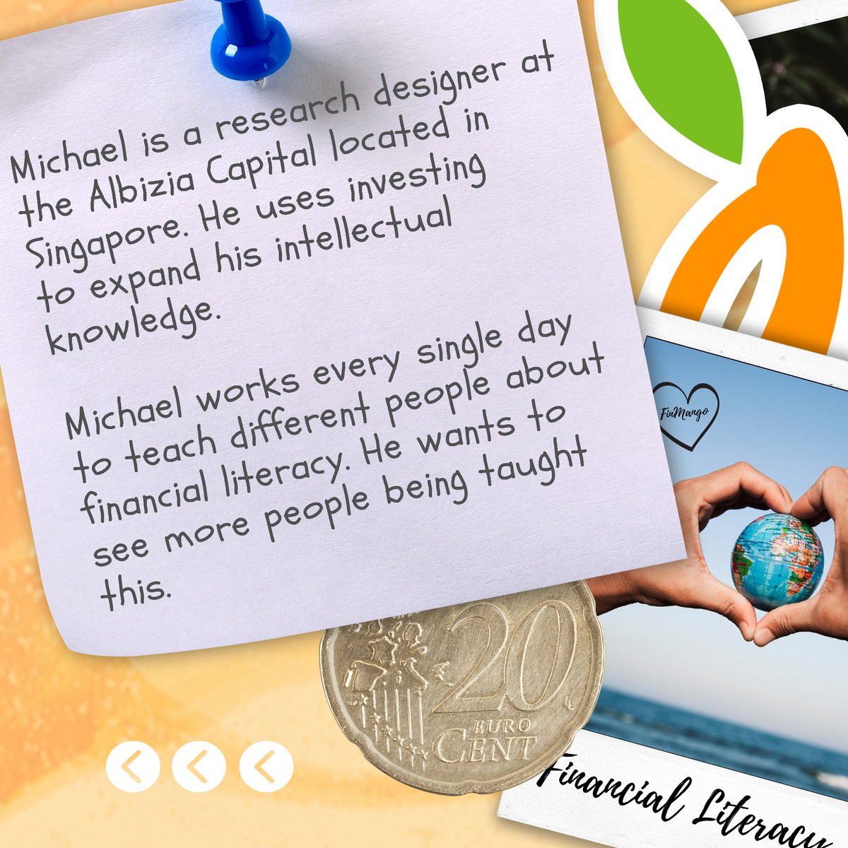 finmango's tweet photo. FinMango Advocate: Michael Gilmore ‼️🥭

Profille: https://t.co/uILxdOU3pl

👈👈SWIPE LEFT👈👈

#advocates #finmango #financialliteracy https://t.co/EixeDqvFPB
