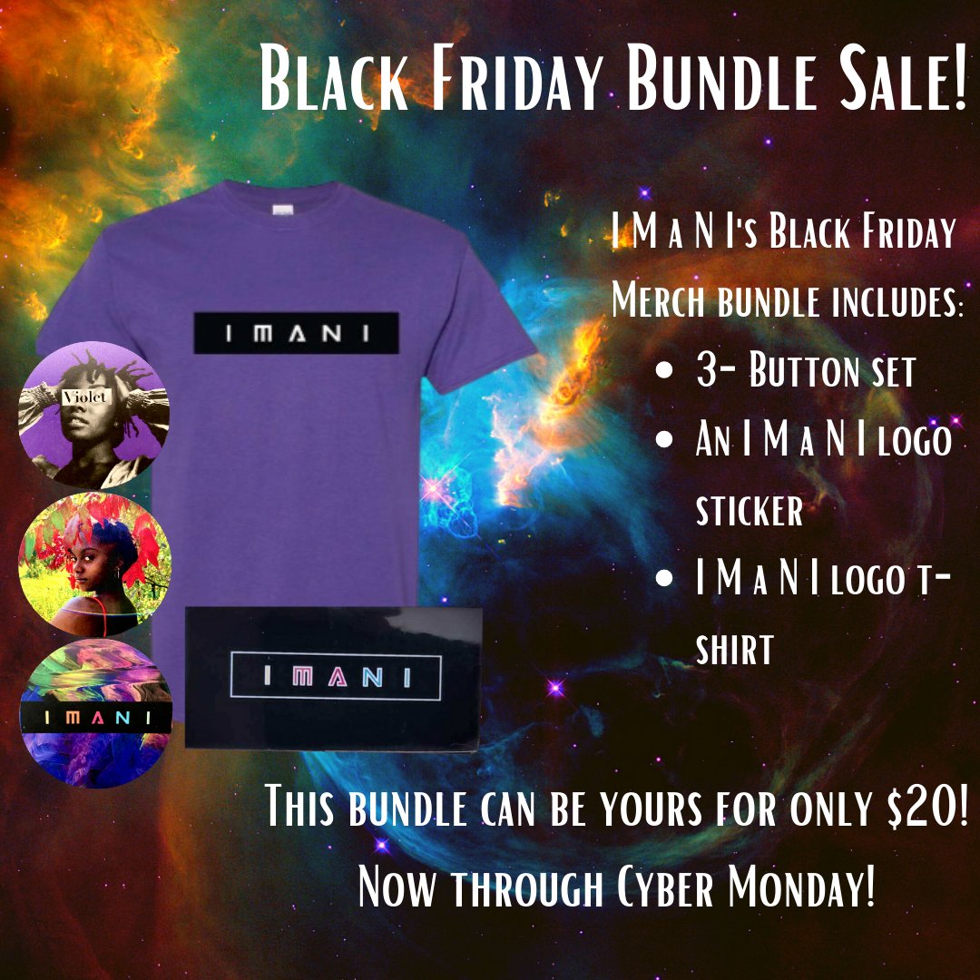 CapstoneCollect's tweet photo. It's Black Friday, which means we are adding another @manimac101 merch bundle to choose from!  Head over to https://t.co/56vQp8I95X to get yours before they're gone, now through Cyber Monday (or while supplies last). https://t.co/F7BjcSRW1x