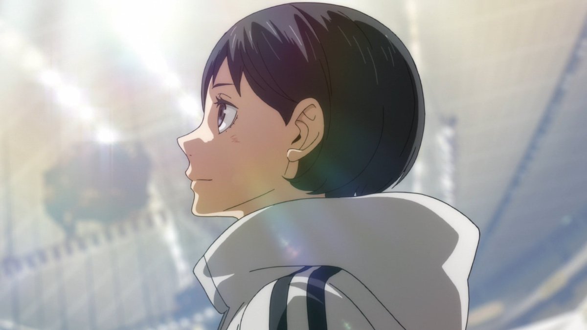 Across this season the angling has done a great job at conveying the sense of the scale of the occasion. Different emotions and struggles under the same roof. HS volleyball at the highest level