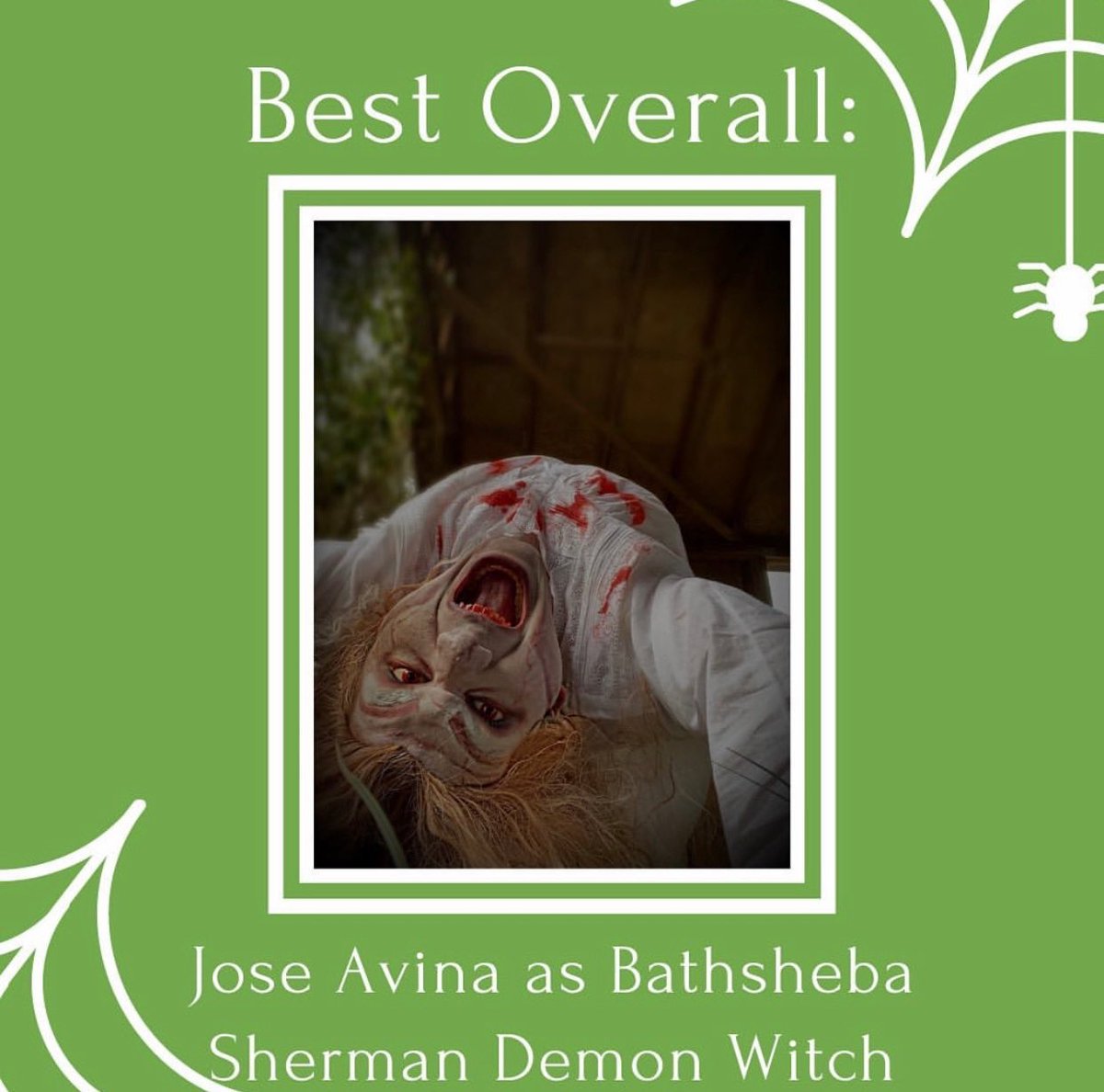 Congratulations to the Winners of the Halloween costume contest!