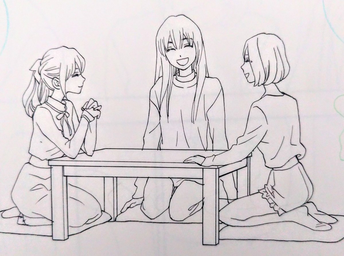 146話(38-4)更新です。
こんな女友達が欲しいなーと思って描いてました(*^▽^*)
女子回楽しかったです。 