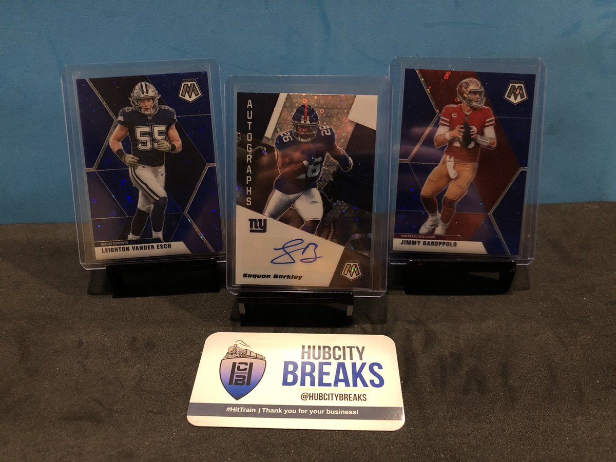 HubCityBreaks's tweet photo. Mosaic No Huddle Hits! Definitely a good box, can’t wait to get more product. #HitTrain https://t.co/I0S1rDlDpi