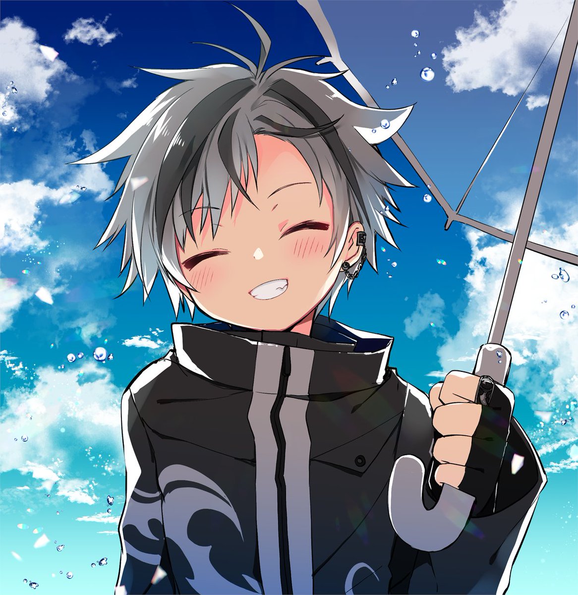 「オントロジー勝くん描きました
(服の柄忘れてた)
今日もご視聴ありがとうございま」|神吉李花☪️🐧のイラスト