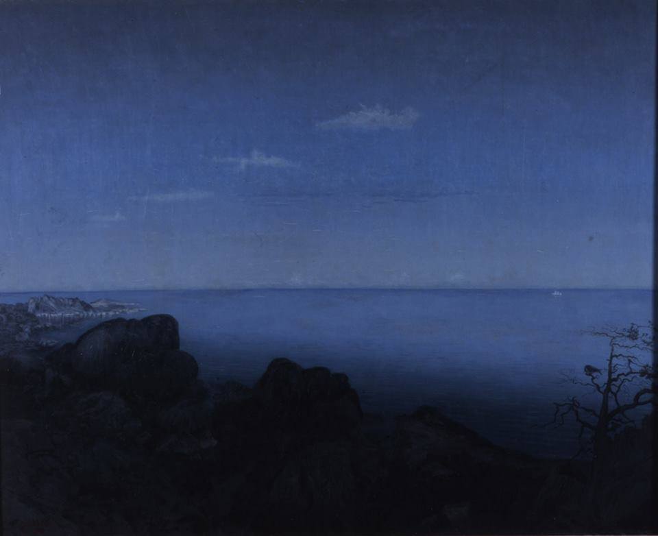Harald Sohlberg, (Norwegian 1869 - 1935), Andante, 1908