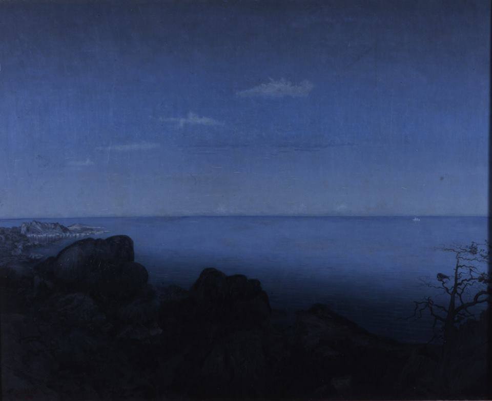 Harald Sohlberg, (Norwegian 1869 - 1935), Andante, 1908