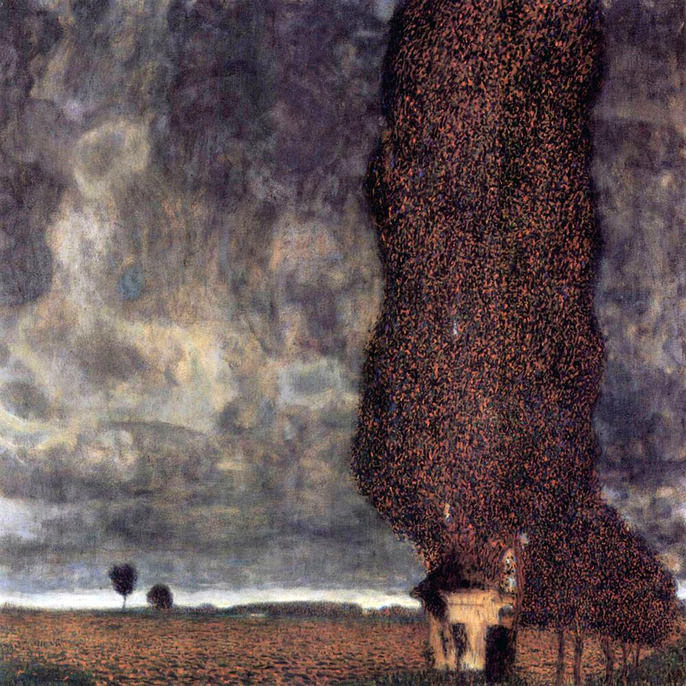 Gustav Klimt, The Large Poplar Tree, aka The Coming Storm (1903)