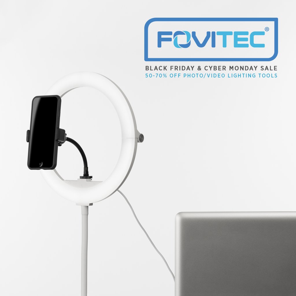 FovitecUSA's tweet photo. Fovi-Friday deals are NOW ON! Save up to 70% OFF our best-selling lighting, backdrops, accessories, and more this Black Friday through Cyber Week!
*Offer valid for US customers only on https://t.co/ZLZw2wQoPA until 12am Dec 4.
.
#fovitec #blackfridaydeals #giftguide #cybermonday https://t.co/1AxgBEVehQ