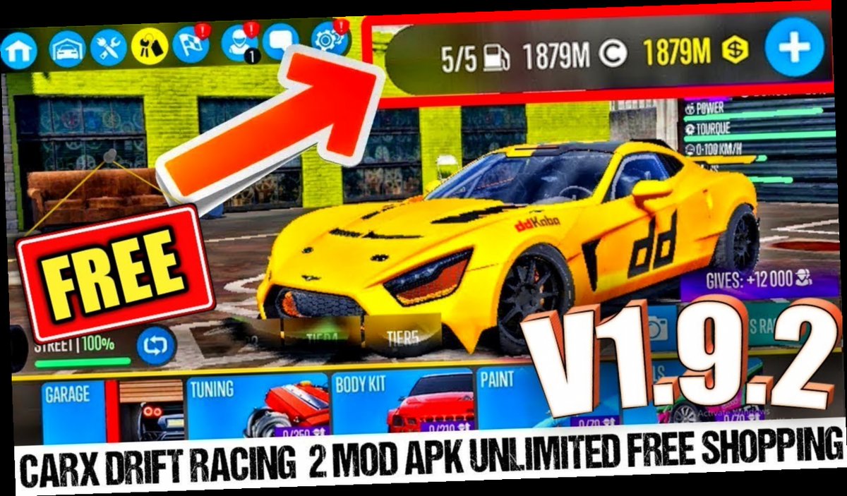 carx drift racing 2 mod apk save data / X