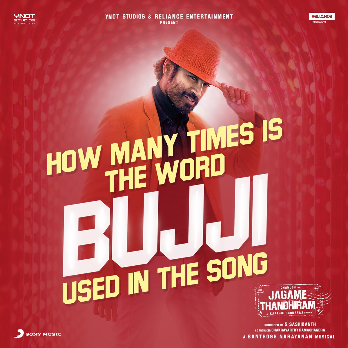 Tell us in the comments! 🔥♥️
#Bujji from #JagameThandhiram ➡️ https://t.co/ouTD3Pcqof
#JTTamil #BeatsOfBujji https://t.co/ENLnSZKhXF