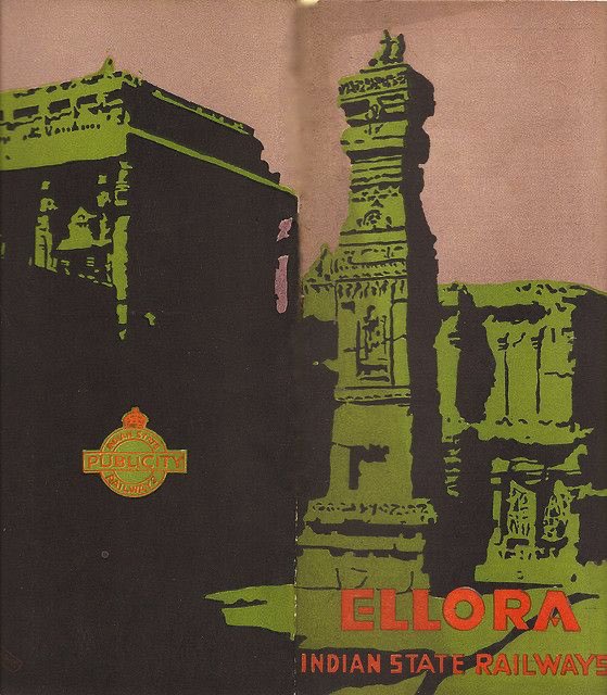 Vintage travel posters india