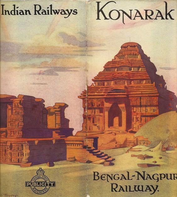 Vintage travel posters india