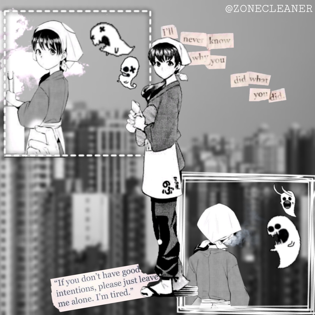 ZONECLEANER's tweet photo. "... this zone isn't ready yet... please leave..."
THERE WAS NOW A STRANGE WOMEN IN THE PURIFIED ZONE... HER DARK HAIR CONTRASTING WITH THE PURE WHITE WORLD. SHE SEEMS TO BE CLEANING...
THE SPECTRES ARE ATTRACTED TO HER CIGARETTE SMOKE...
#OFFRP #mvrp https://t.co/ptSyg5UuPK
